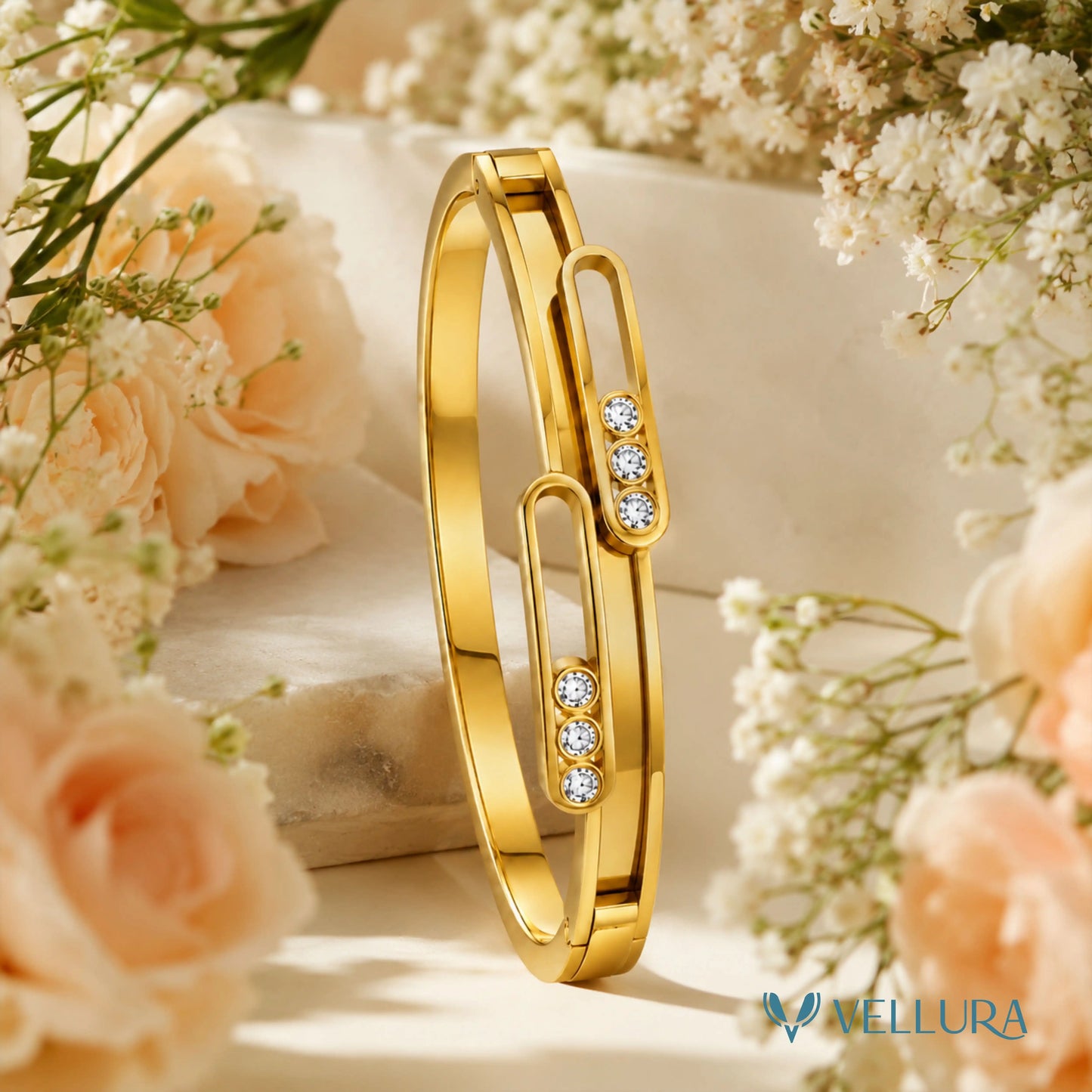 Crystal Cuff Bracelet
