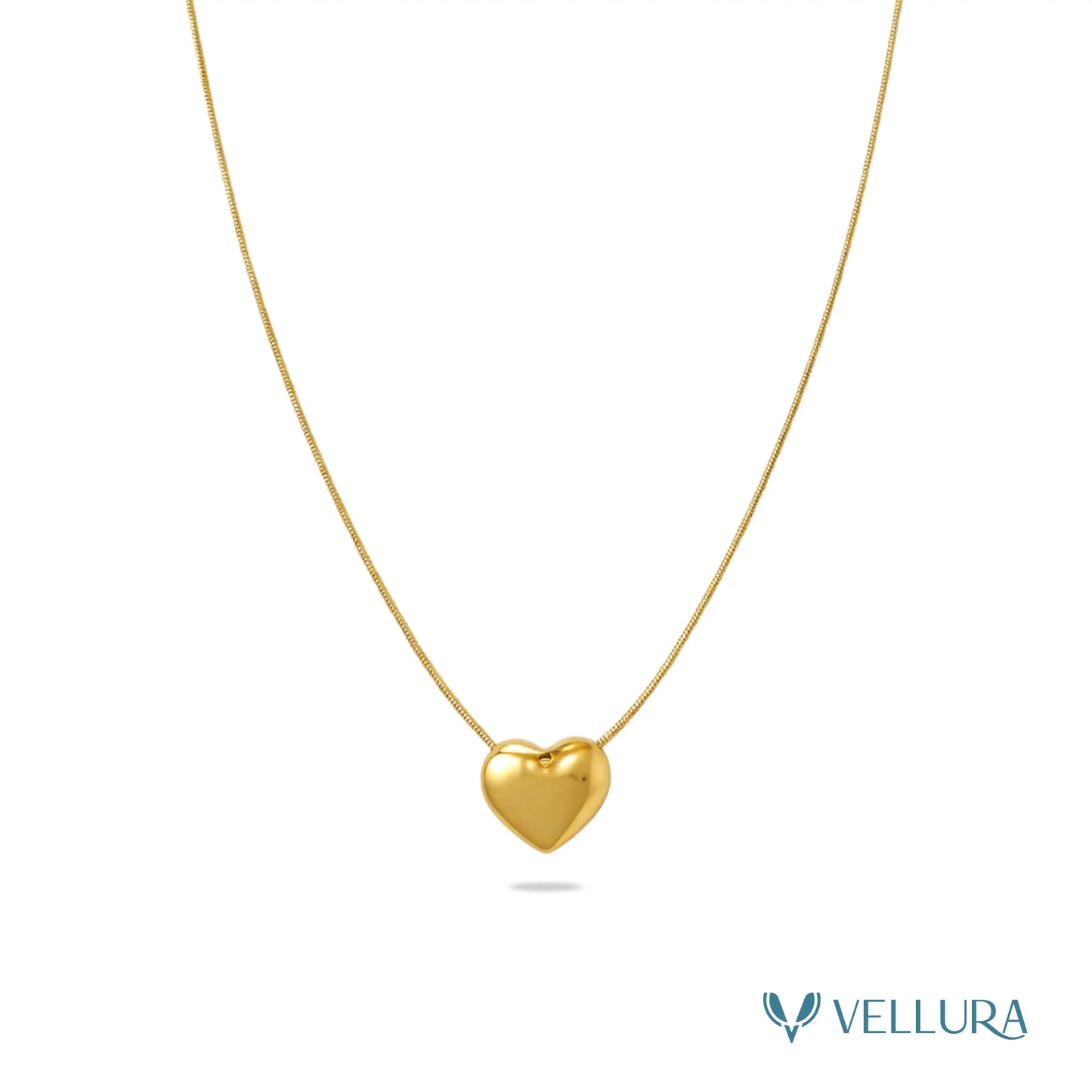 Solid Heart Necklace