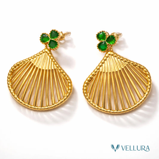 Shell Drop Earrings