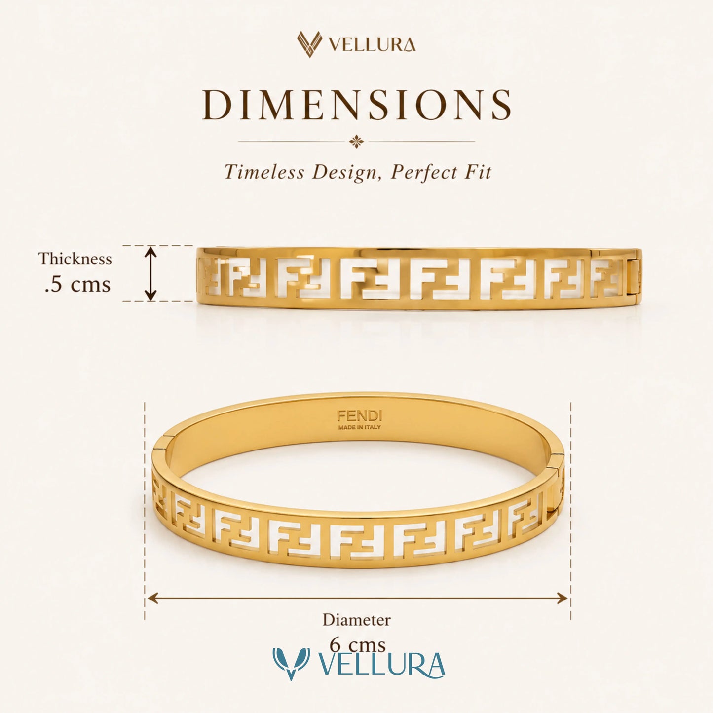Greek Key Gold Bracelet