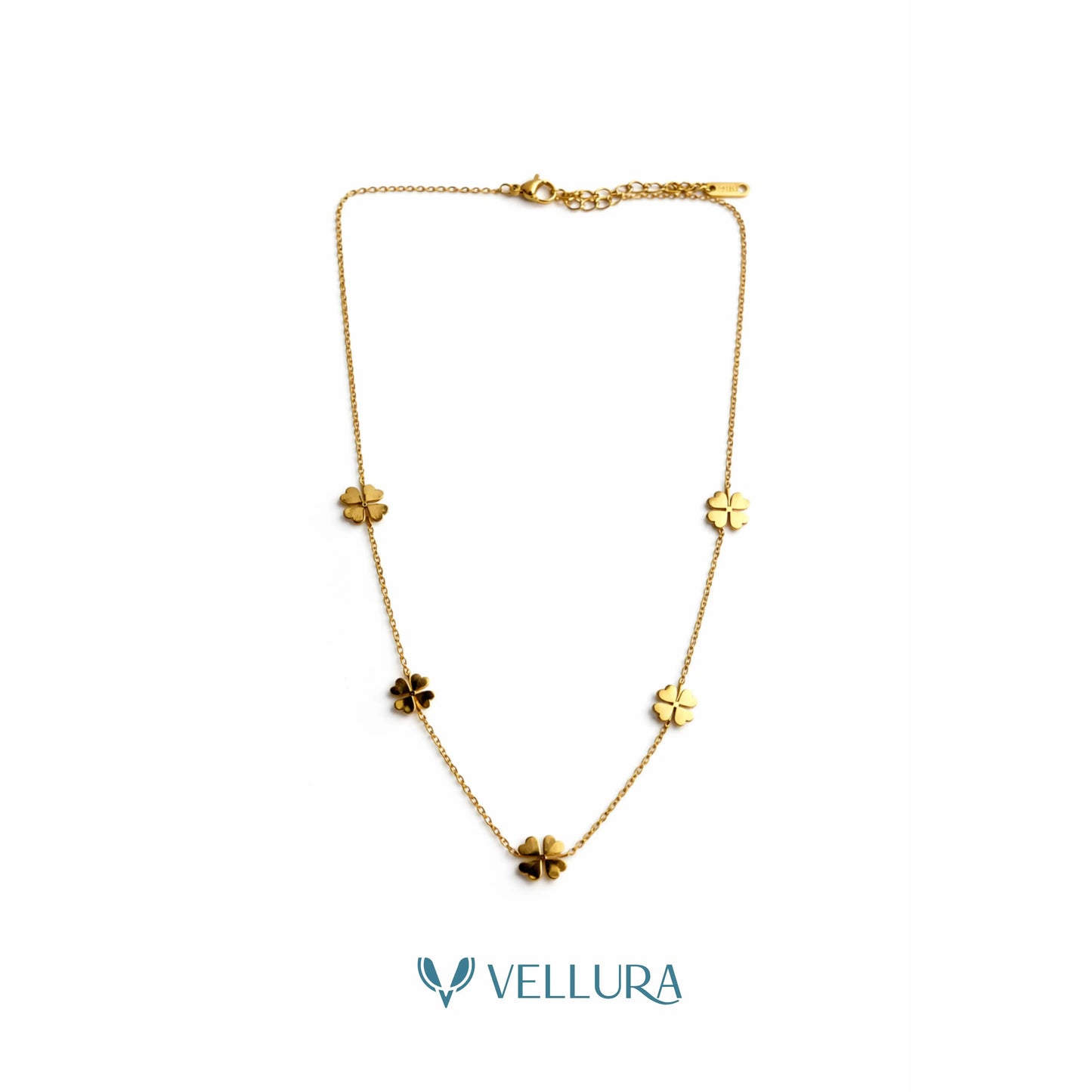 Gold Clover Necklace