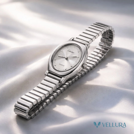 Silver Dial Luxury Watch