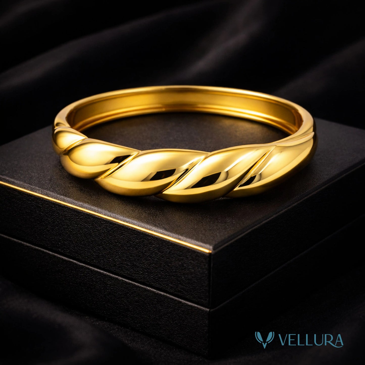 Gold Braided Bracelet