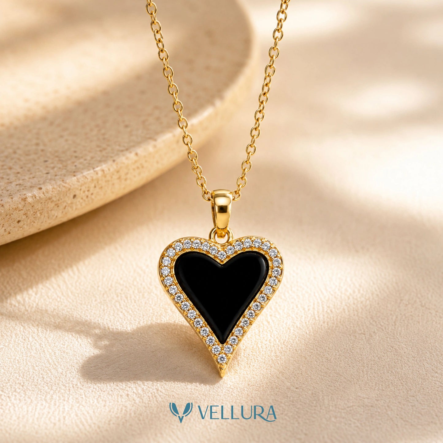 Black Heart Pendant