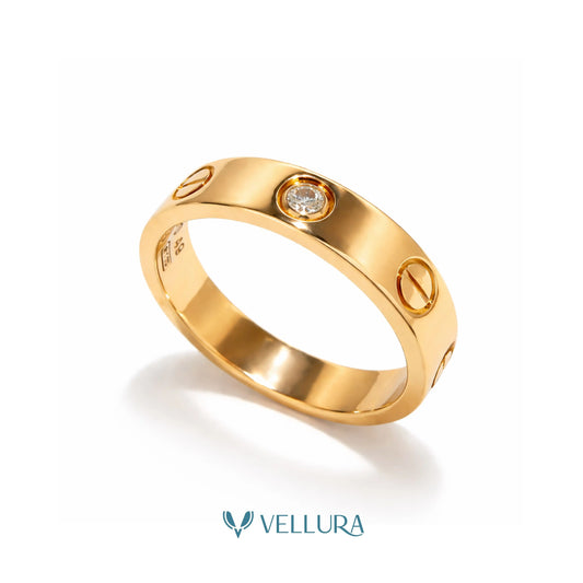 Cartier-Inspired Gold Ring