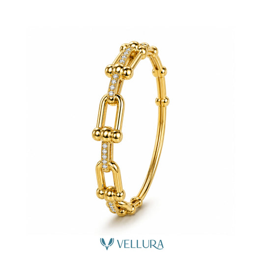Crystal Link Bangle