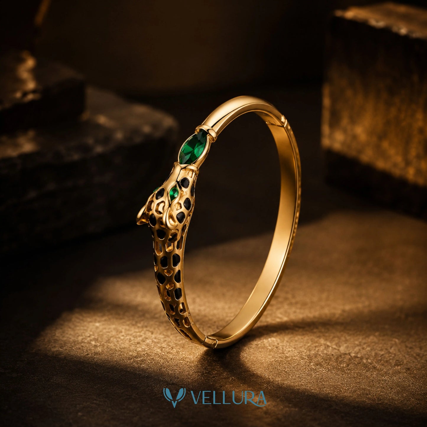 Emerald Panther Bracelet