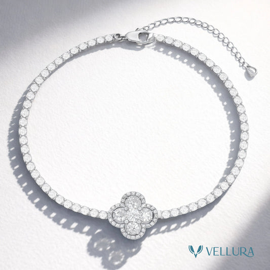 Clover Tennis Bracelet