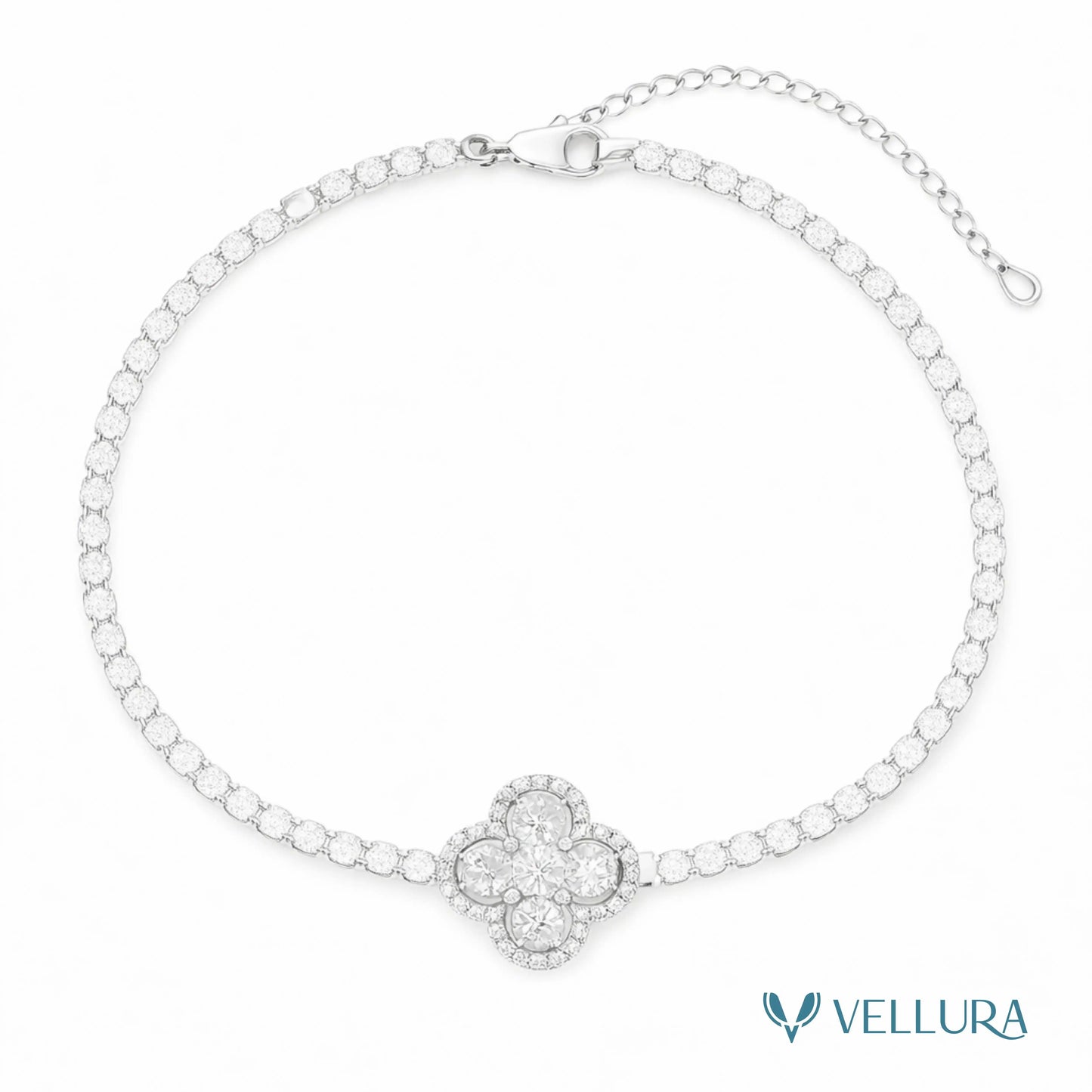 Clover Tennis Bracelet