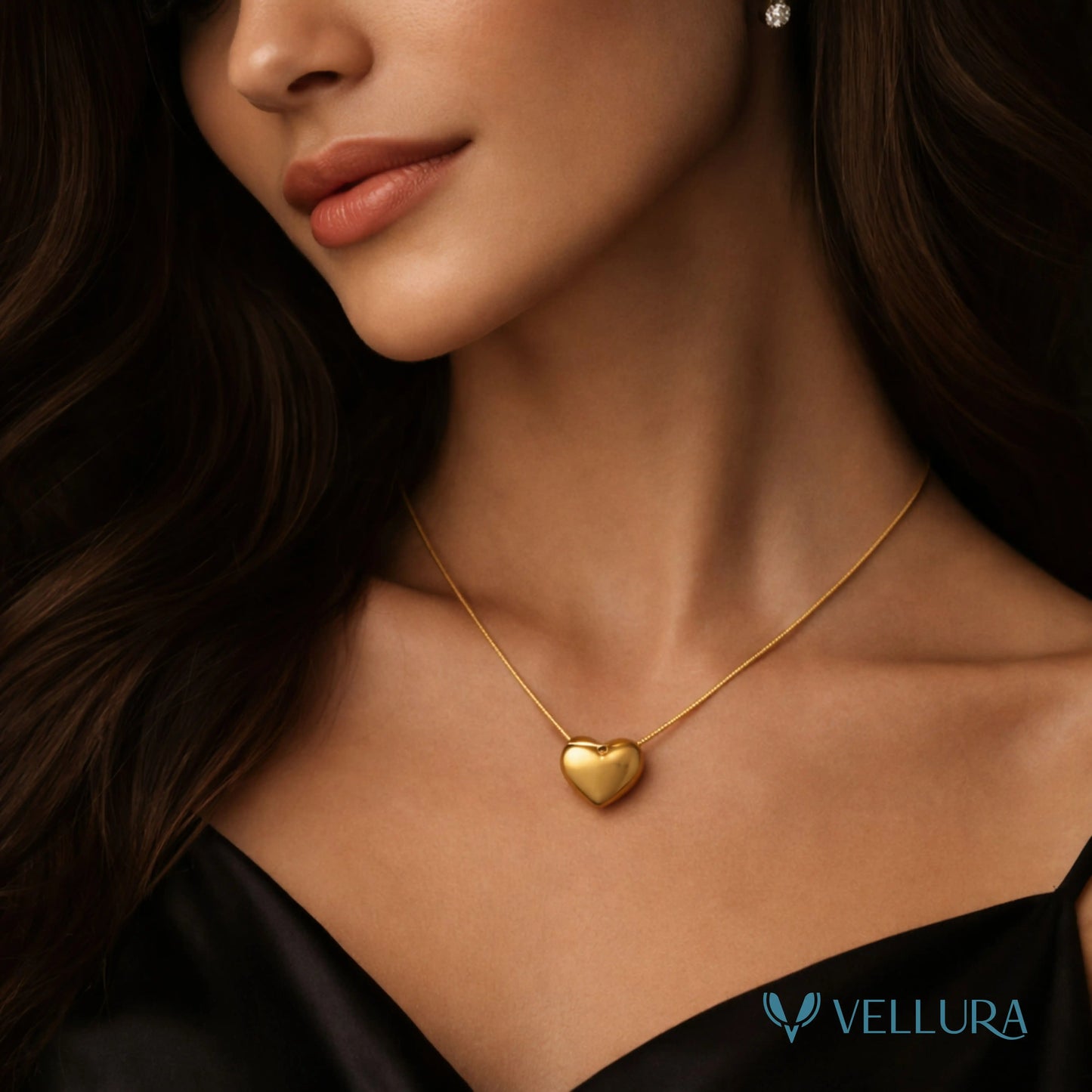 Solid Heart Necklace