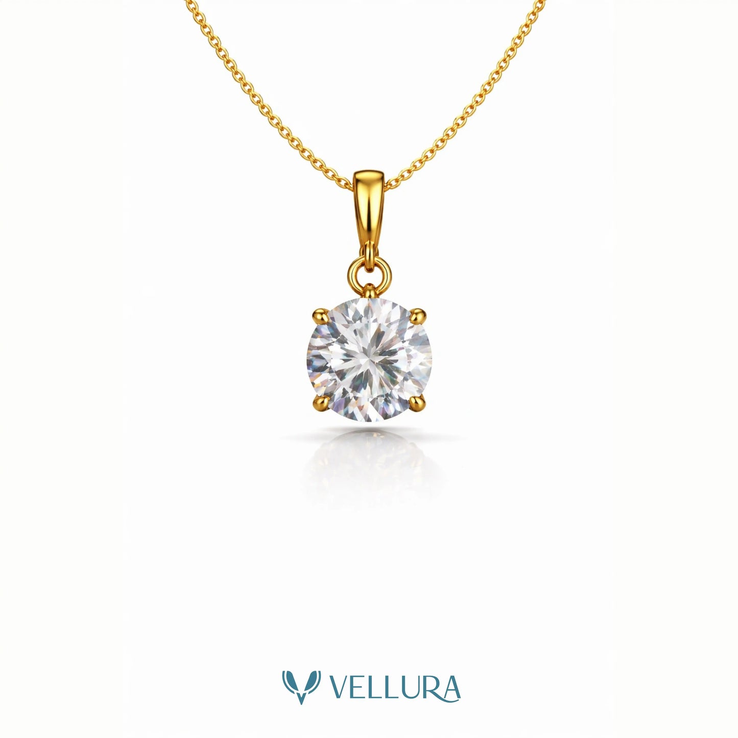 Swarovski Solitaire Drop Pendant