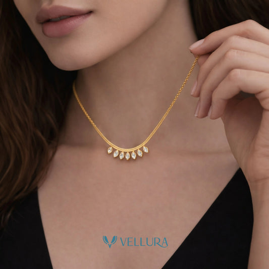 Marquise Drop Necklace