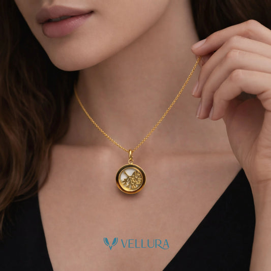 Gold Medallion Necklace