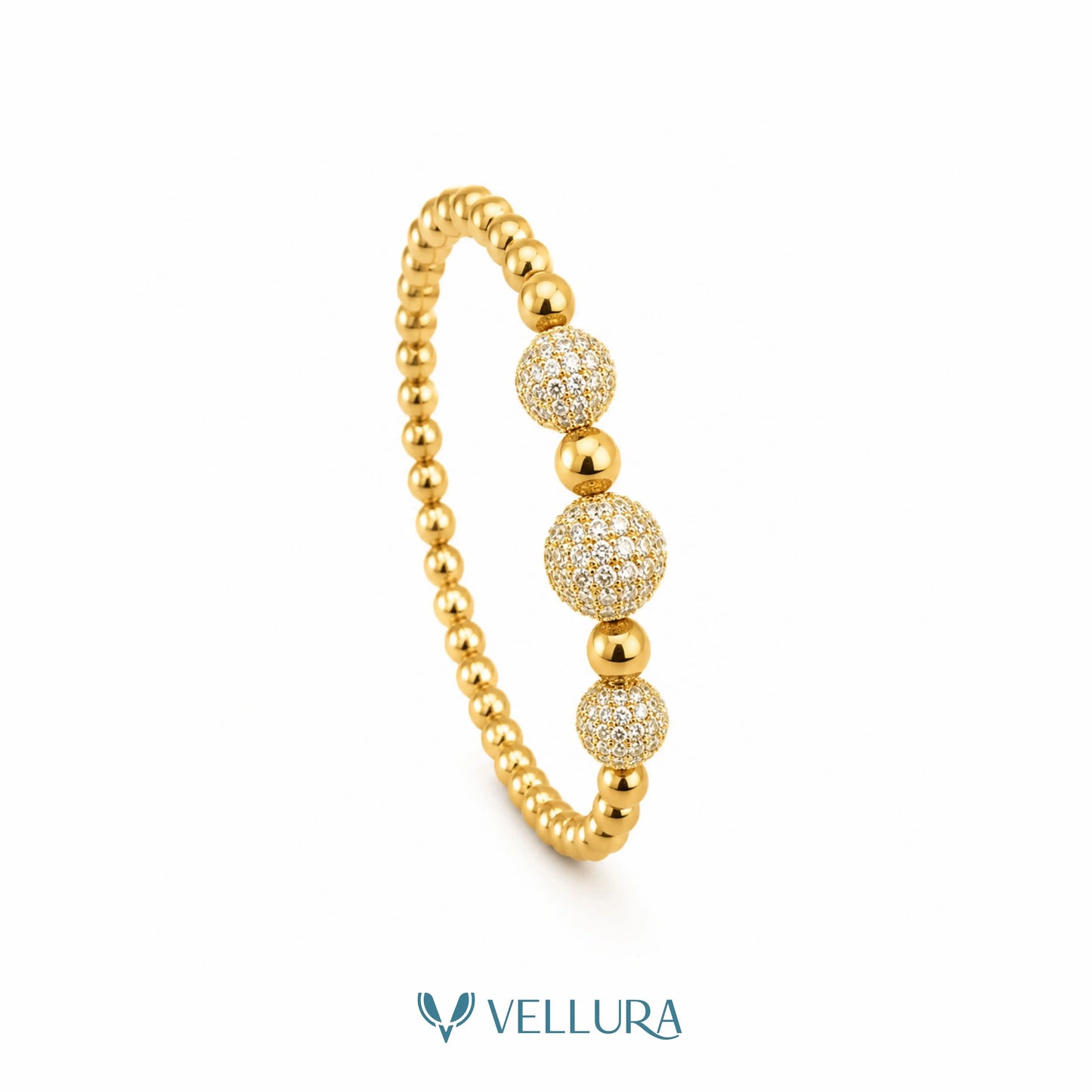 CZ Beaded Bracelet