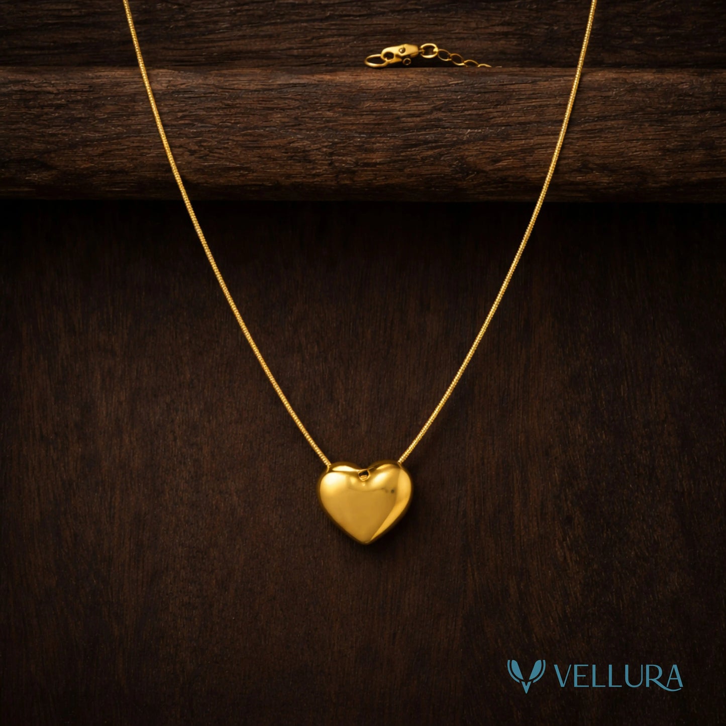 Solid Heart Necklace