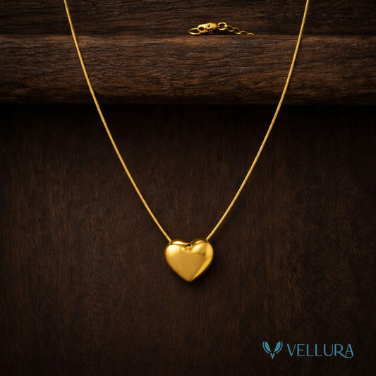 Solid Heart Necklace