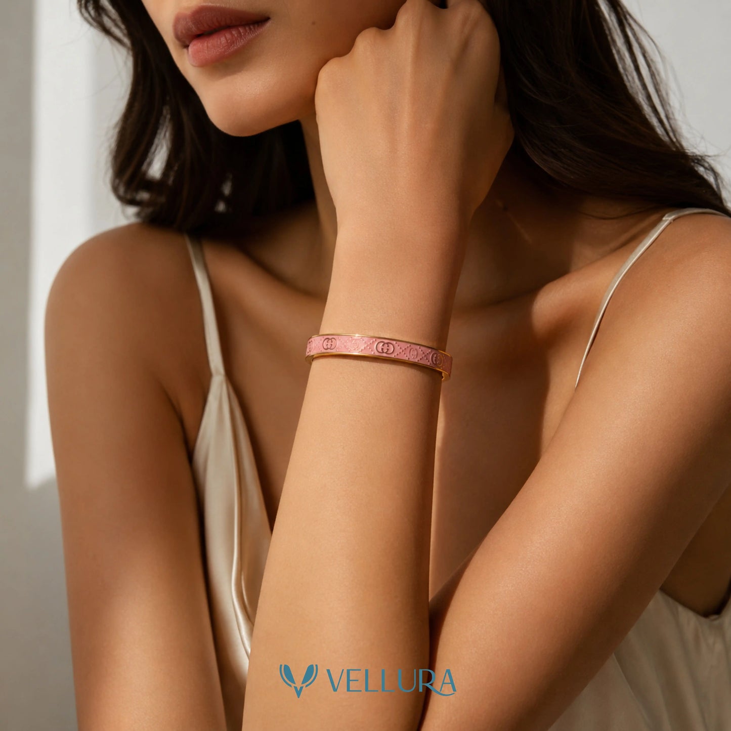 Gold GG Monogram Bangle