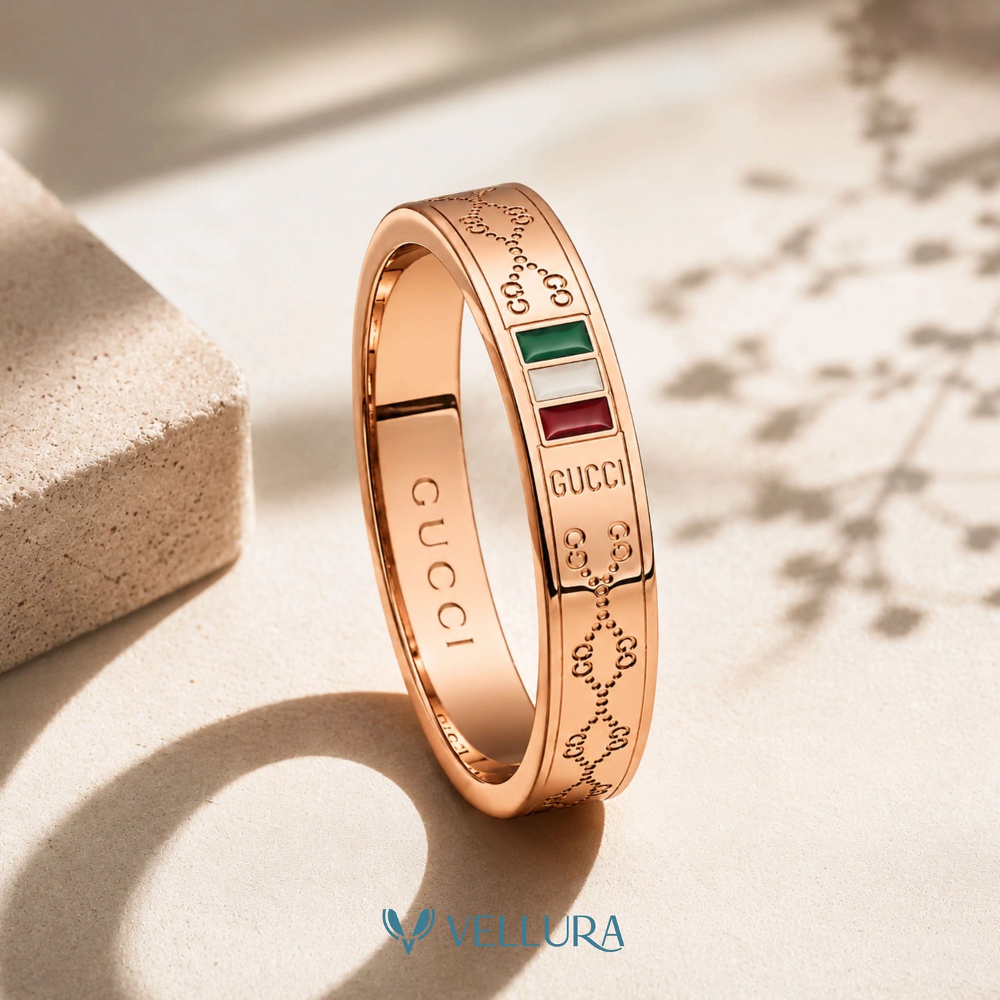 Gucci Icon GG Band Ring