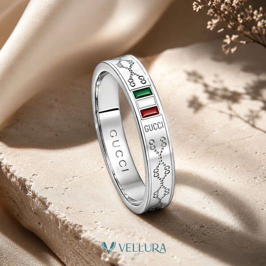 Gucci Icon GG Band Ring