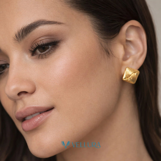 Twisted Knot Stud Earrings