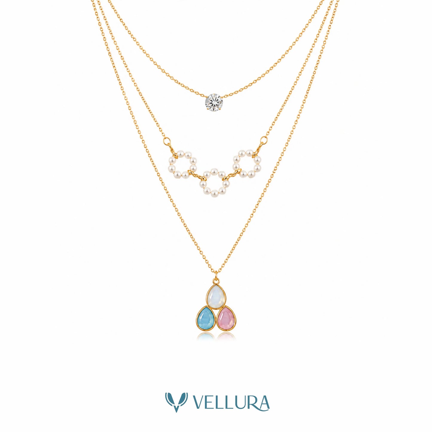 Layered Pendant Necklace