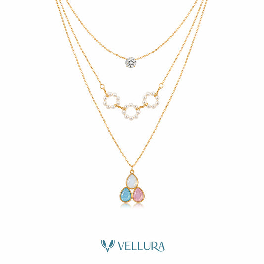 Layered Pendant Necklace