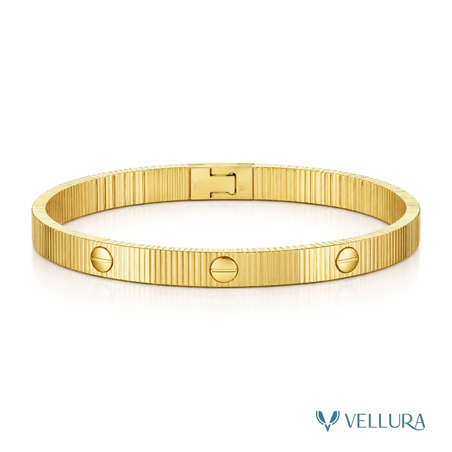 Cartier-Inspired Gold Bracelet