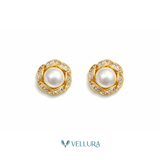 Pearl Stud Earrings