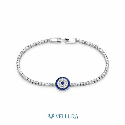 Evil Eye Tennis Bracelet