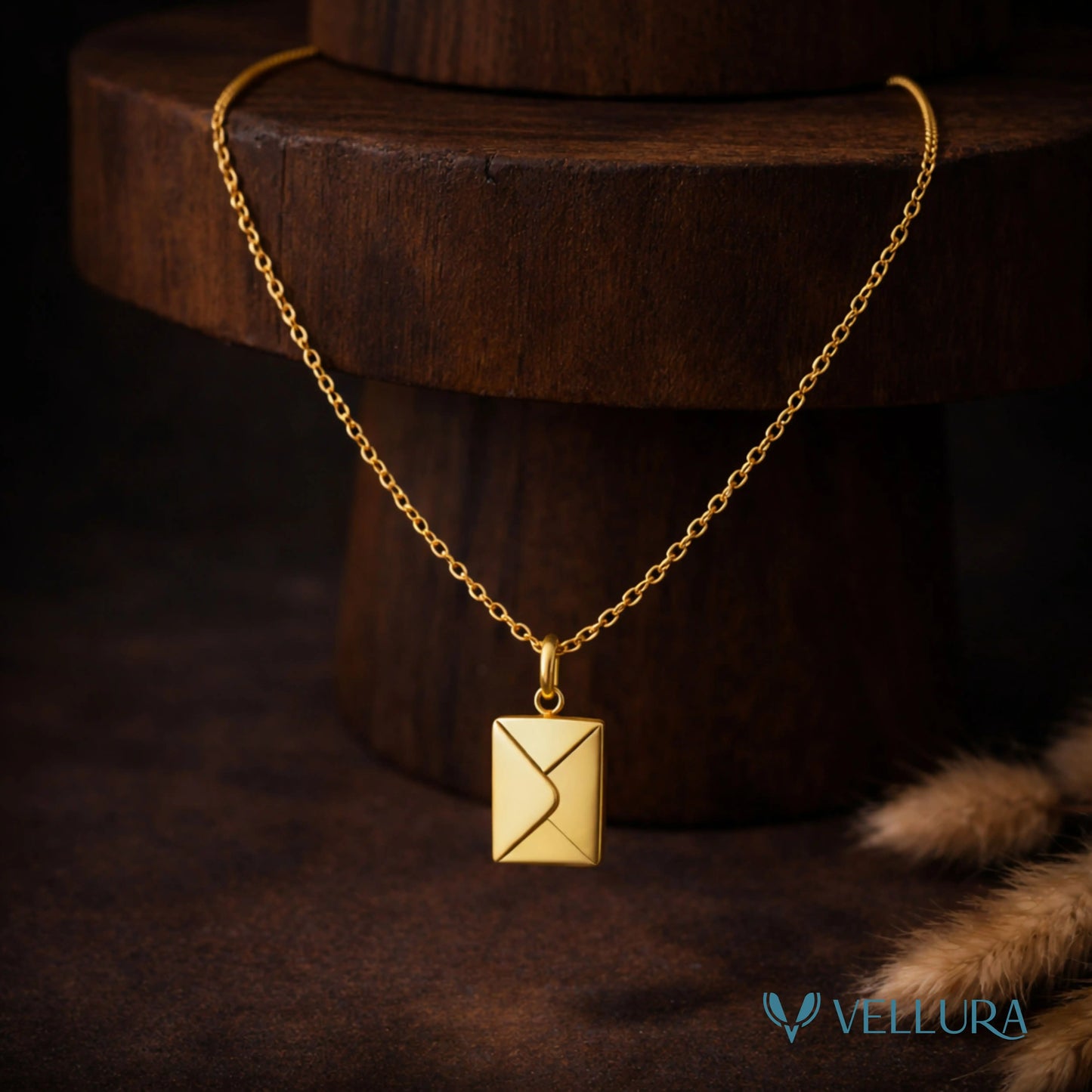 Envelope Letter Necklace