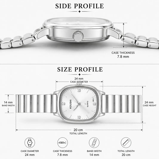 Silver UNISEX Watch