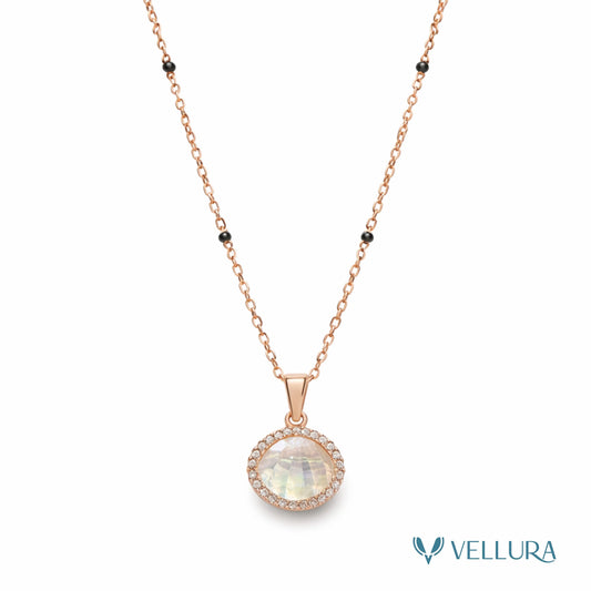 Rose Gold Minimal Mangalsutra