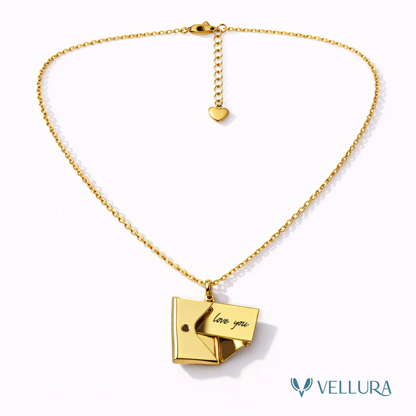 Envelope Letter Necklace