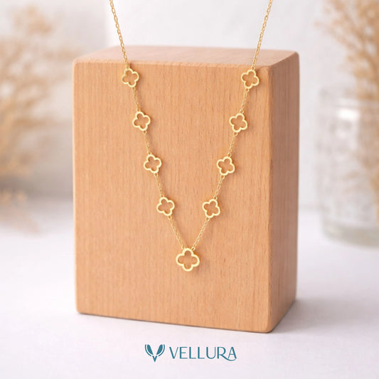 Clover Gold Necklace