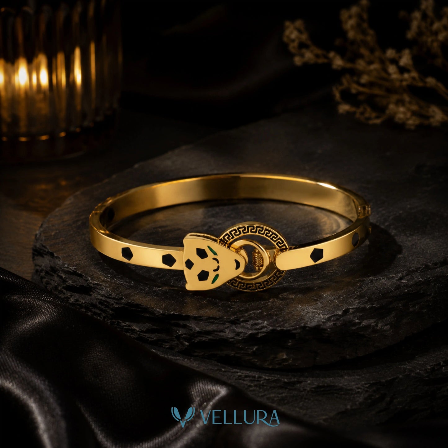 Panther Head Bracelet