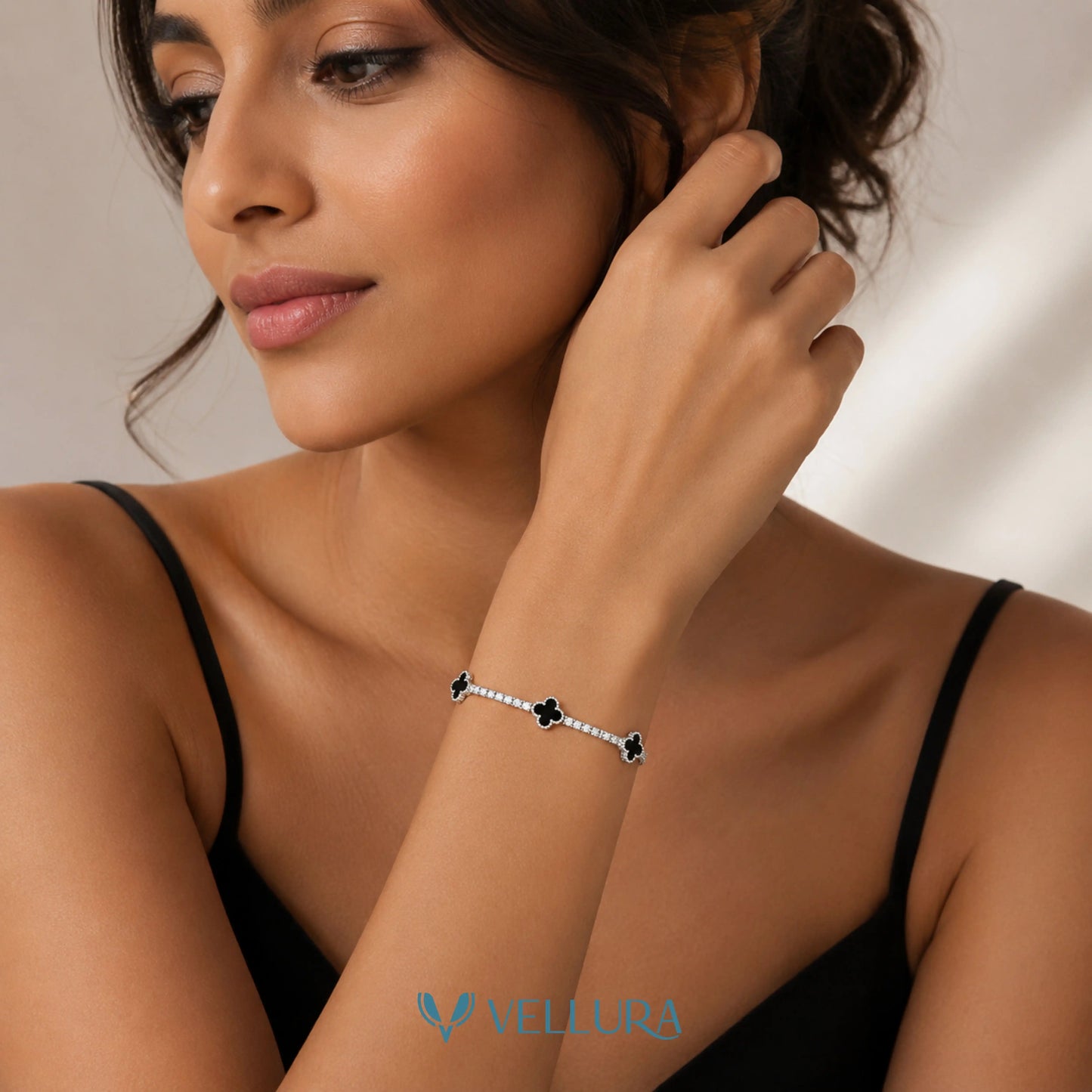 Clover Tennis Bracelet