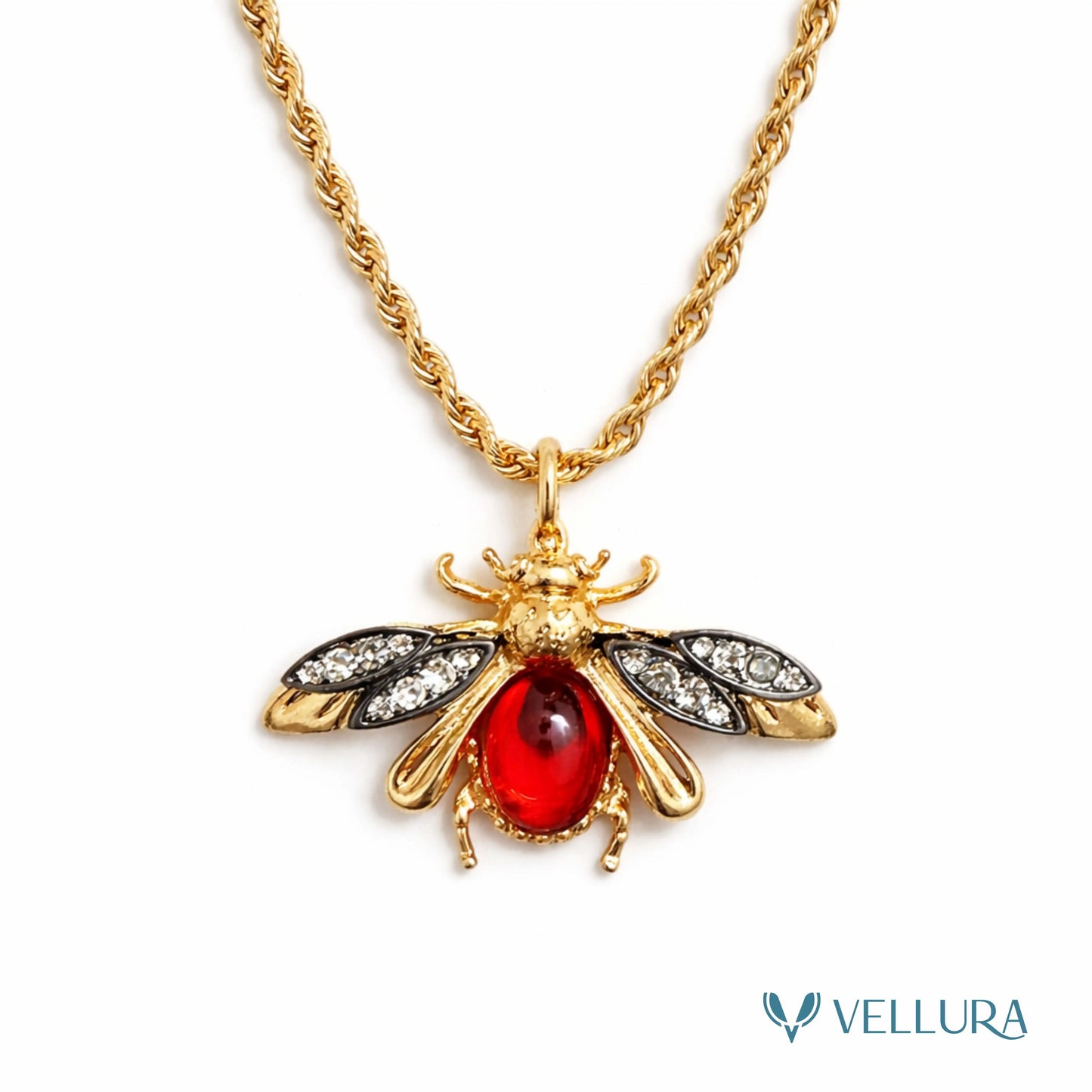 Luxury Bee Pendant Necklace