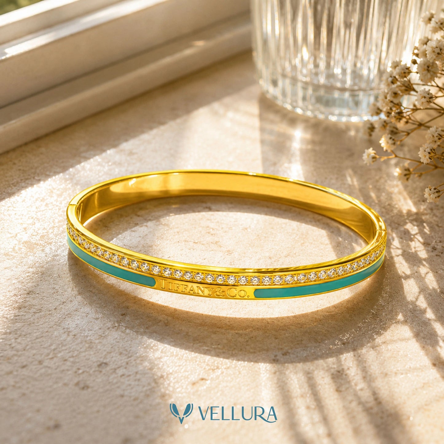 TIFFANY INSPIRED- Turquoise Bracelet