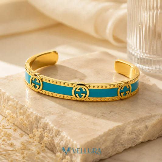 Turquoise Designer Cuff Bracelet