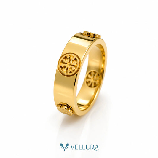 TORY INSIPRED-Designer Medallion Ring