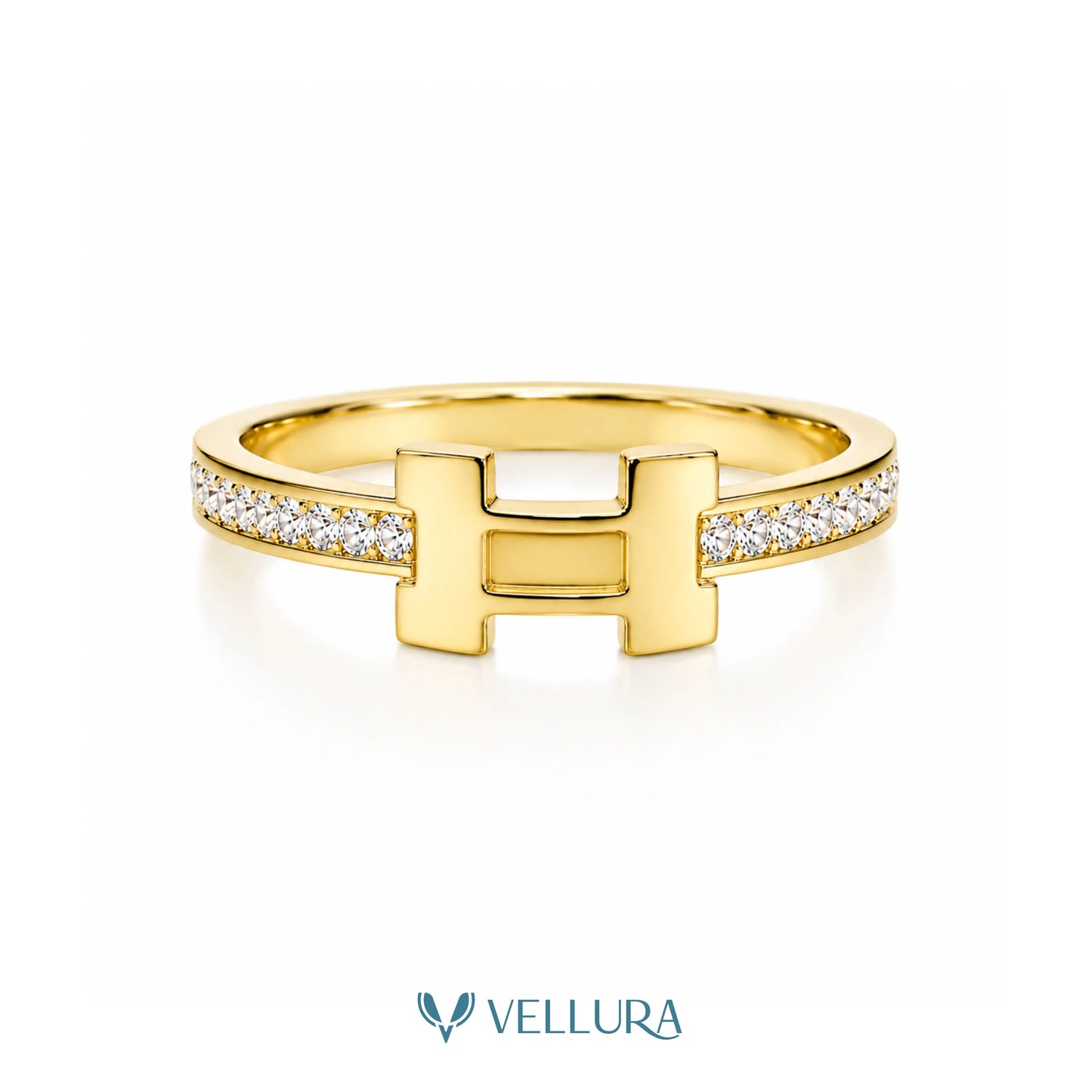 Crystal Hermes Ring
