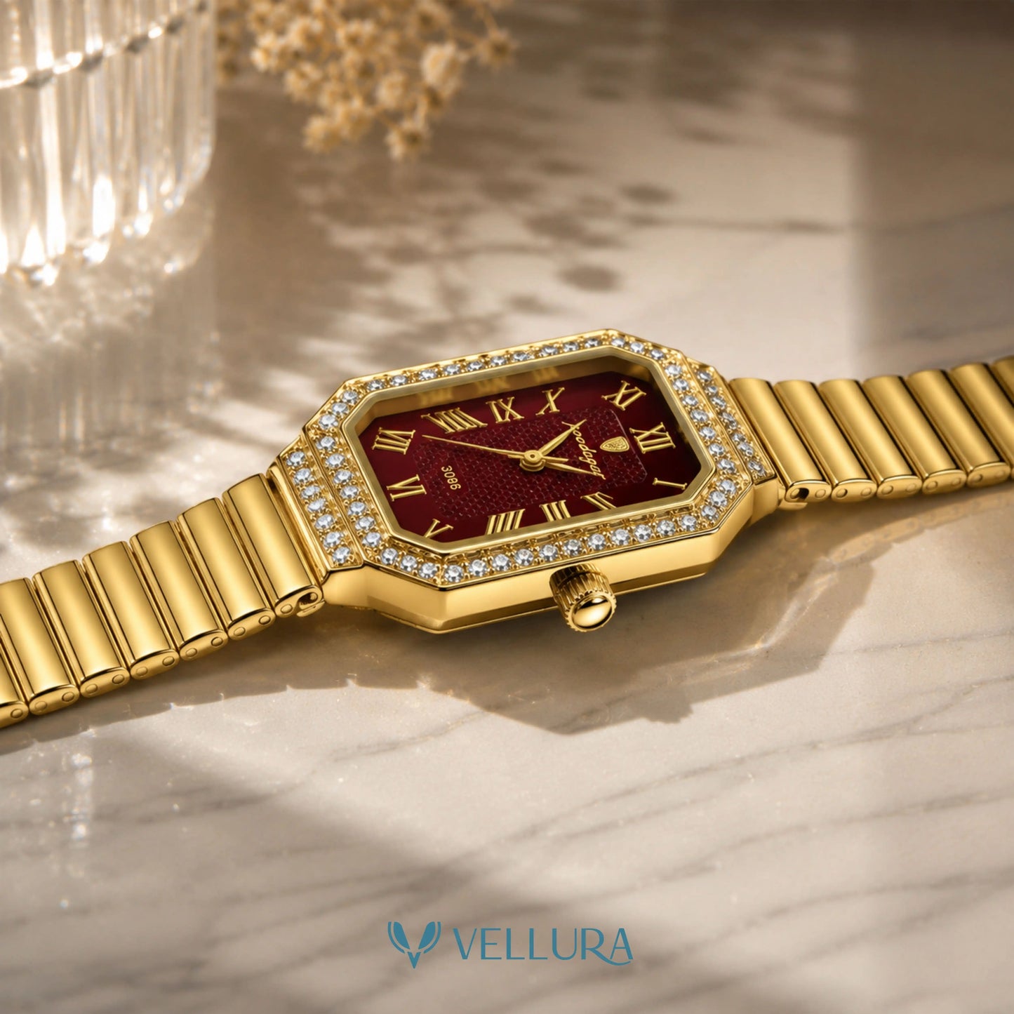 Ruby Majesty Crystal Watch