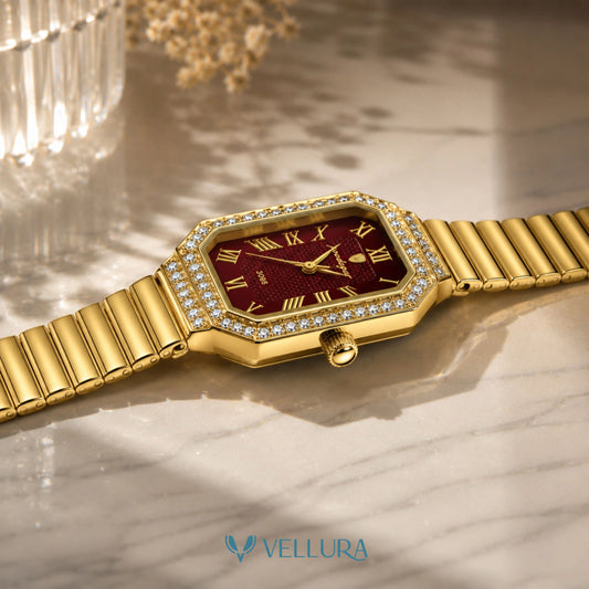 Ruby Majesty Crystal Watch