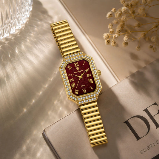 Ruby Majesty Crystal Watch