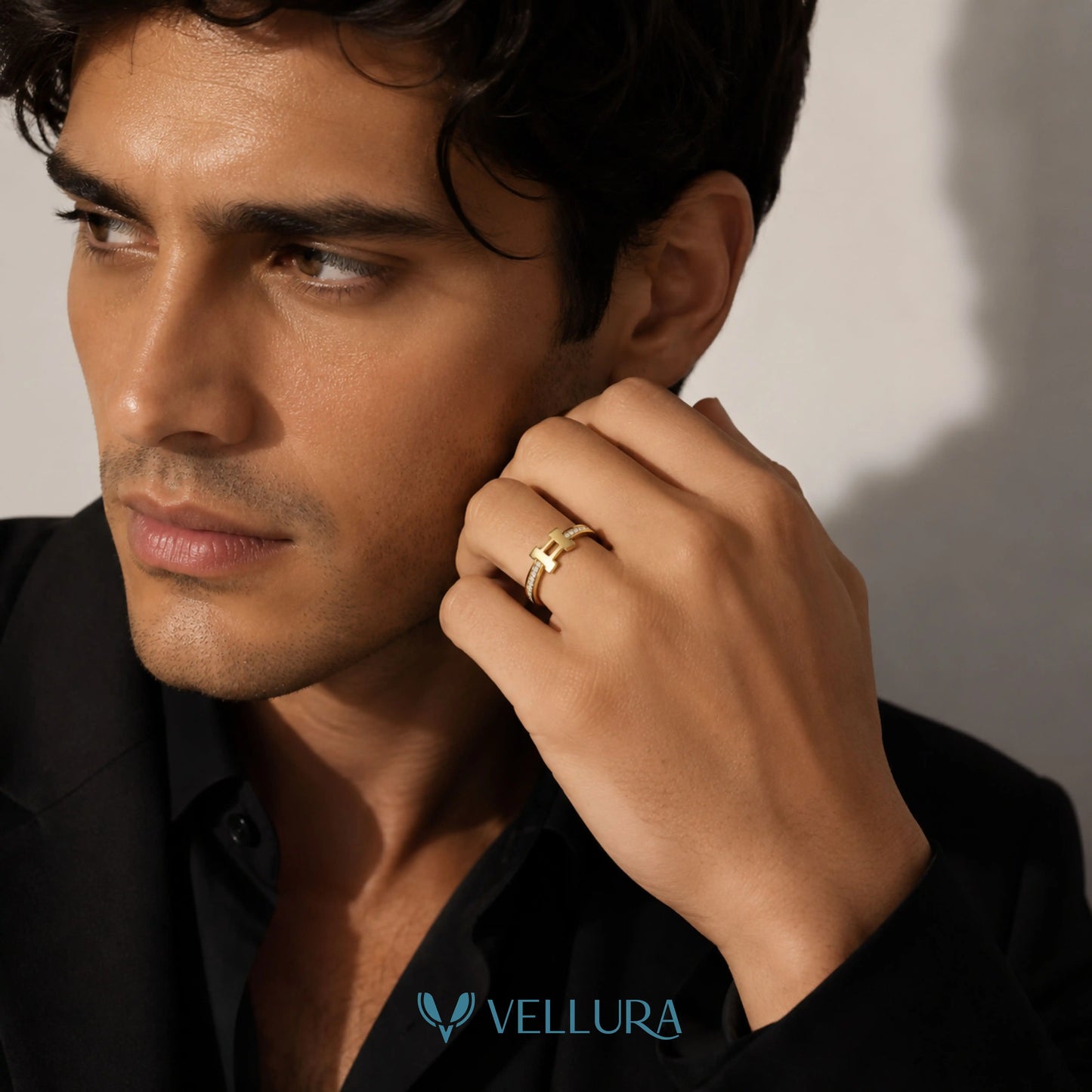 Crystal Hermes Ring