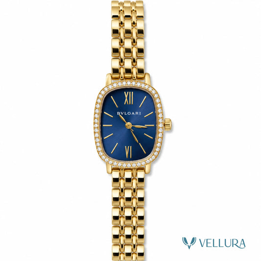 Sapphire Royale Crystal Watch-Bvalgari Insipred