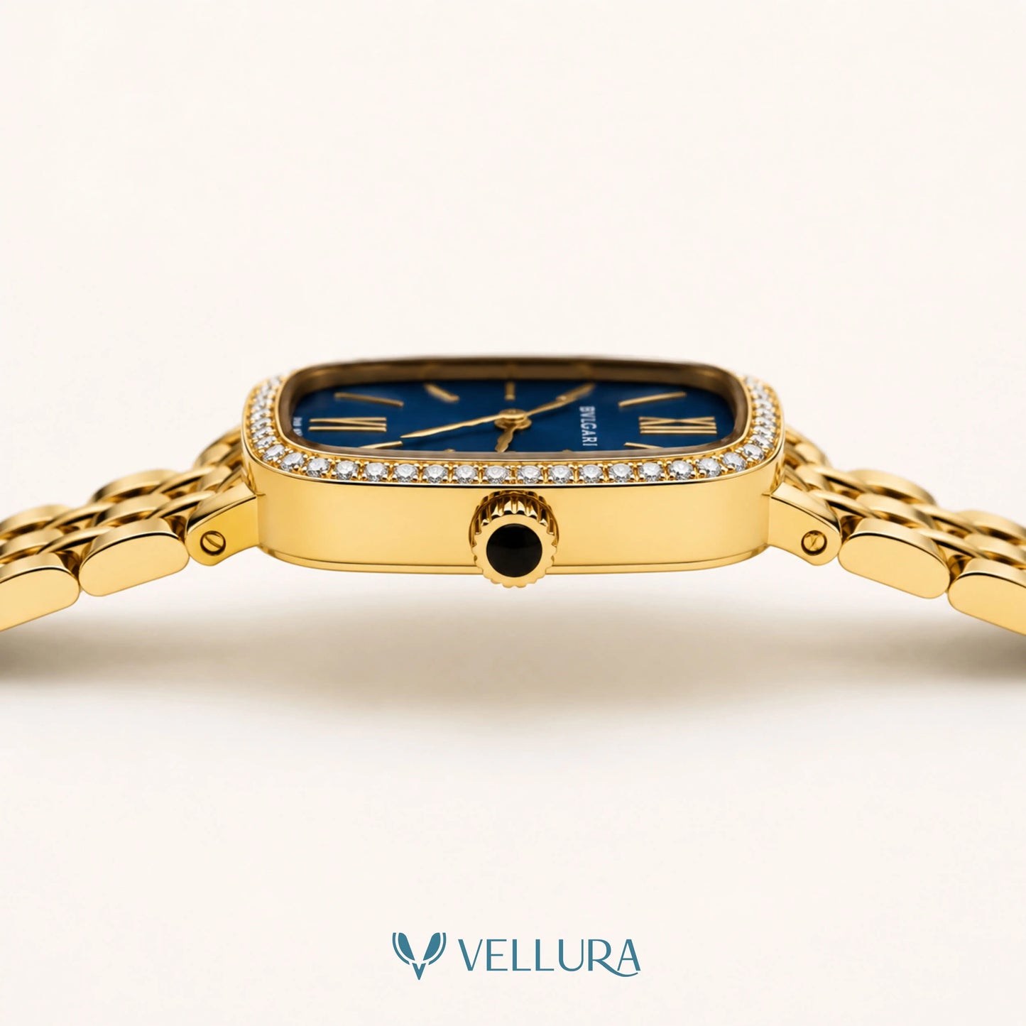 Sapphire Royale Crystal Watch-Bvalgari Insipred