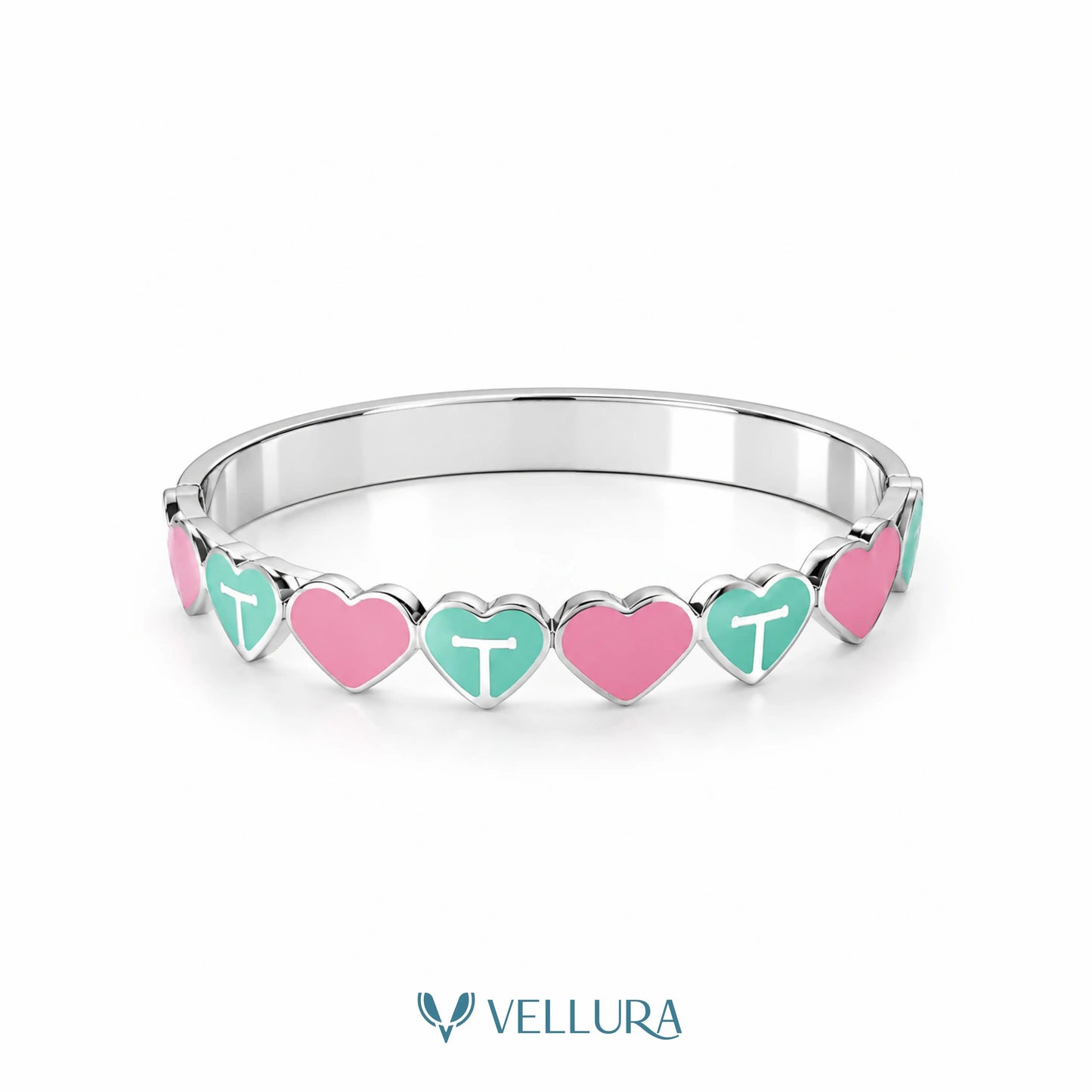 Luxury Heart Charm Bracelet