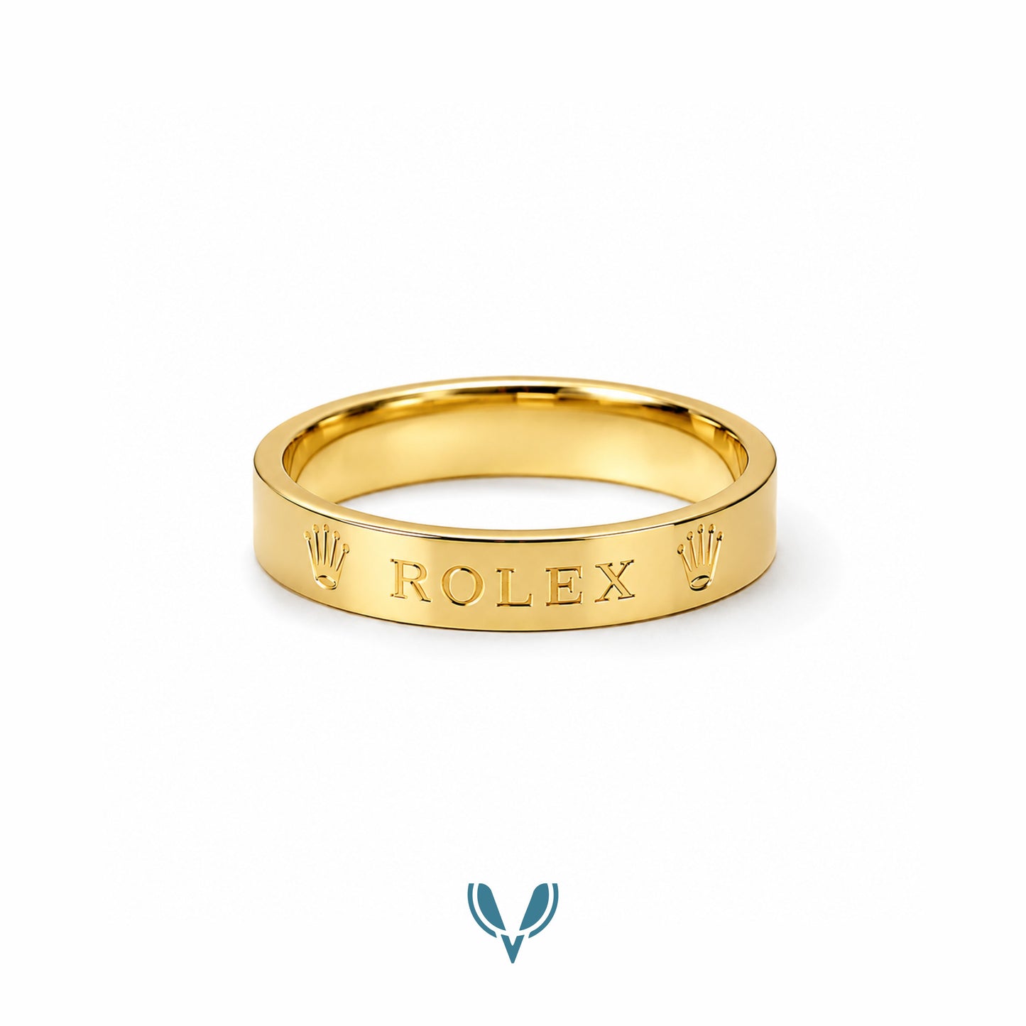 Rolex Inspired Band Ring