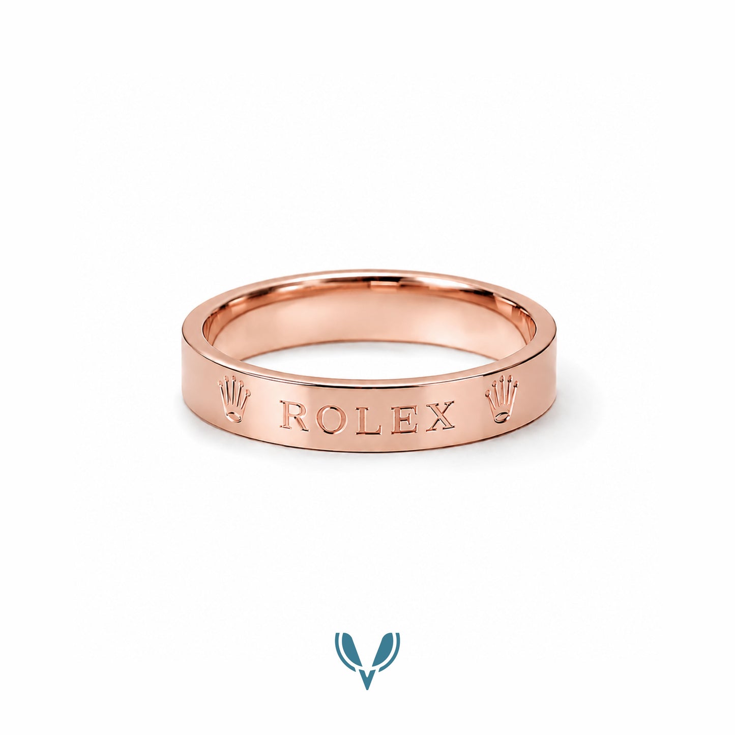 Rolex Inspired Band Ring